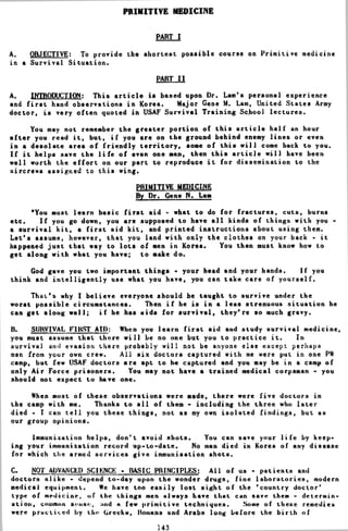 Combat Survival And Evasion