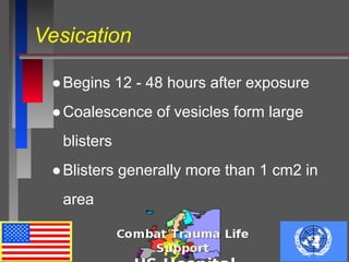 Vesication Combat tox | PDF