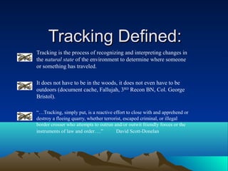 Combat Tracking Overview | PPT