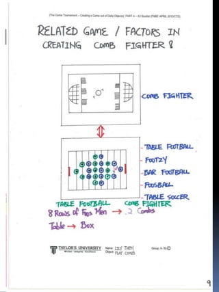 CTS FINAL PROJECT - COMB FIGHTER