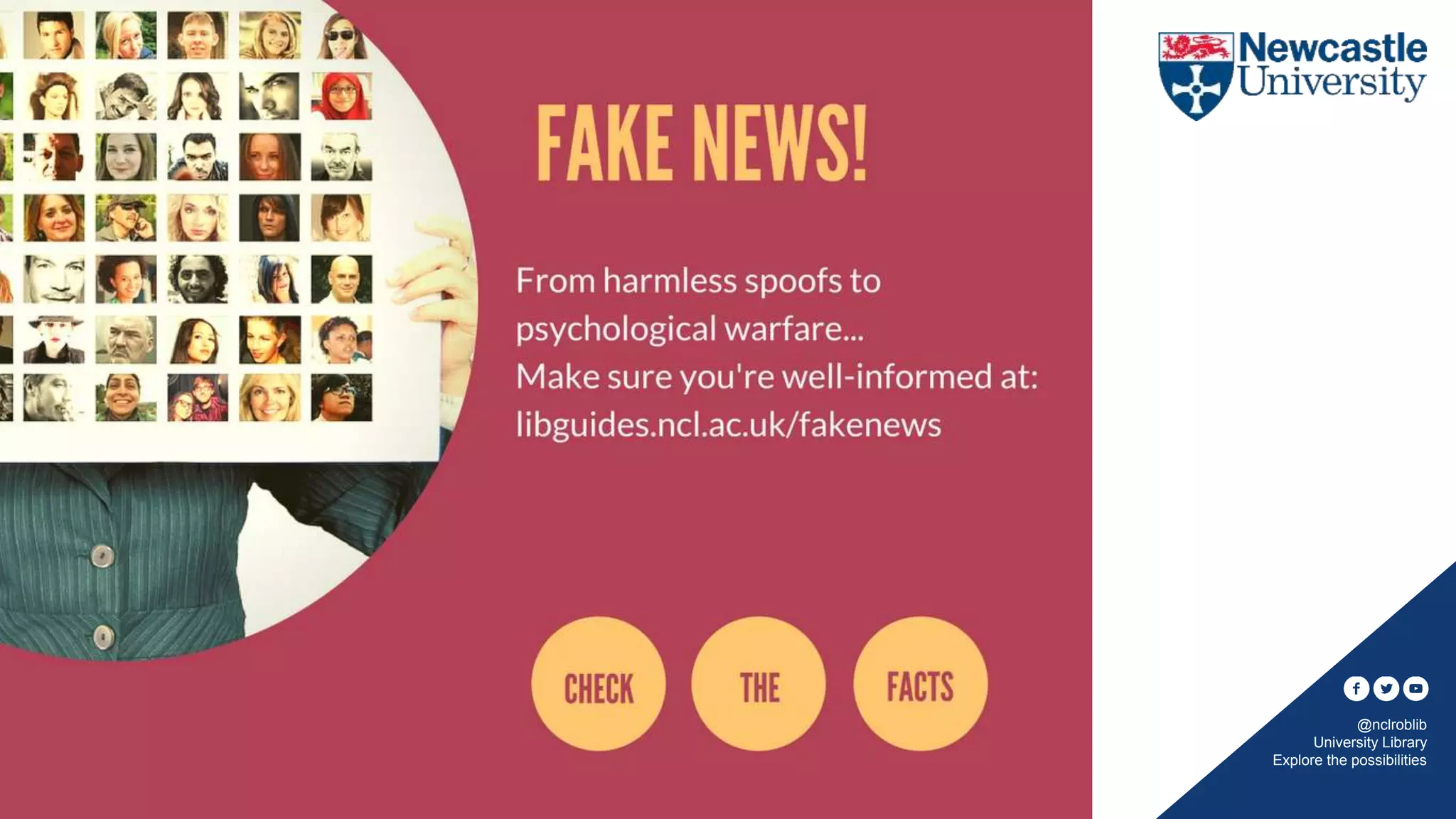 @nclroblib
University Library
Explore the possibilities
 