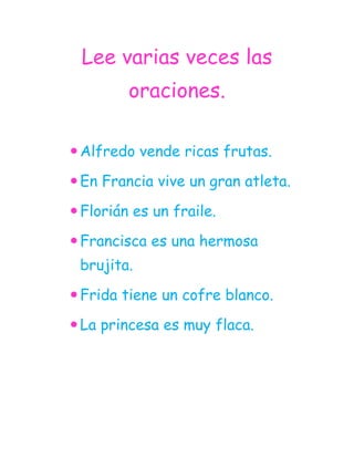 Combinación  fr fl para el blog