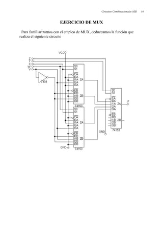 Electrónica digital: Combinacionales MSI
