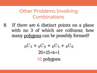 combinations math 10 pptx for quarter 3. | PPT