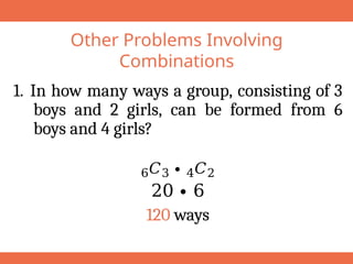 Combination Grade 10 Mathematics 4th Quarter | PPTX