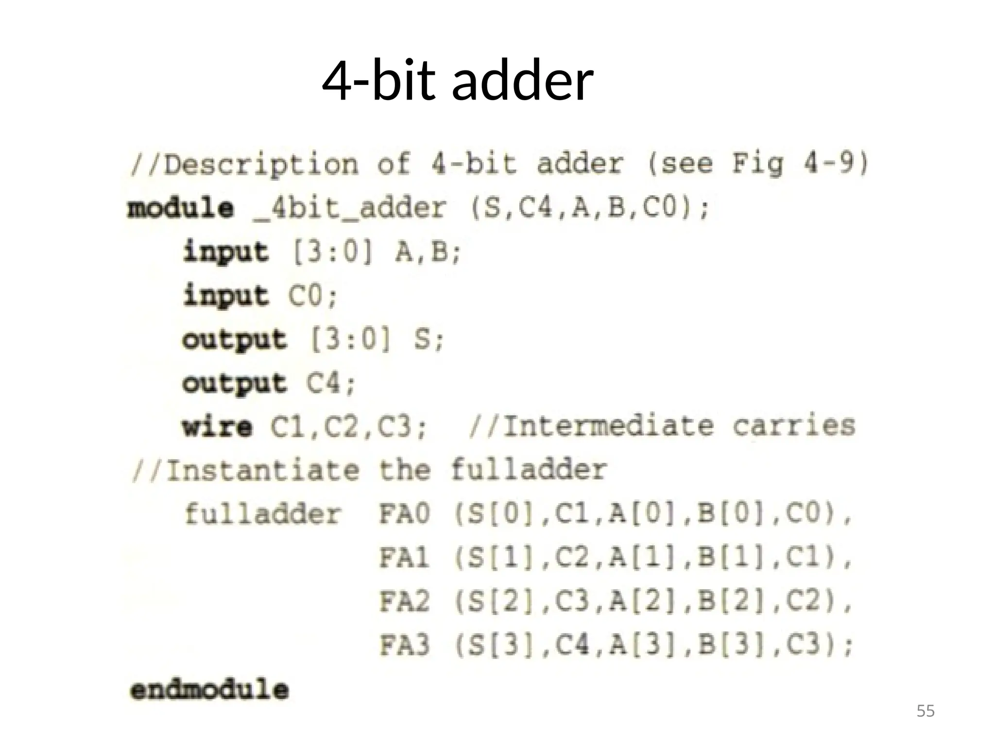 4-bit adder
55
 