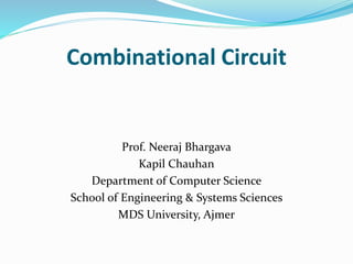 Combinational Circuit Ppt Combinational Circuit Ppt