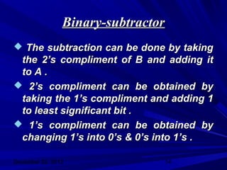 Combinational circuits | PPT