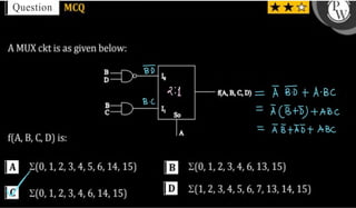 Combinational Circuits Practice Sheet 01 Discussion Note.pdf