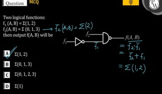 Combinational Circuits Practice Sheet 01 Discussion Note.pdf