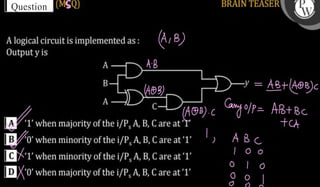 Combinational Circuits Practice Sheet 01 Discussion Note.pdf