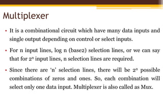 Combinational logic 2