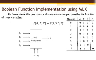 Combinational logic 2