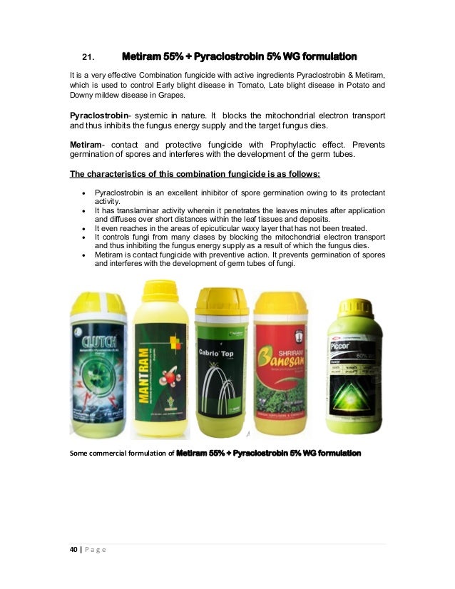 Combination fungicides in india and their uses