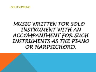 Combinations of instruments | PPTX