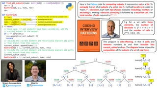Combinatorial Interview Problems with Backtracking Solutions - From ...