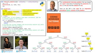 Combinatorial Interview Problems with Backtracking Solutions - From ...