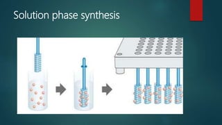 Solution phase synthesis
 