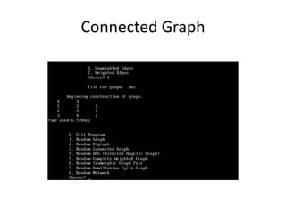 Connected Graph 
 