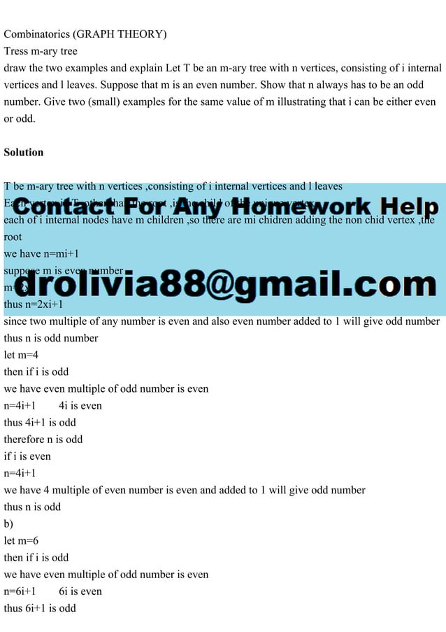 Combinatorics (GRAPH THEORY)Tress mary treedraw the two example.pdf