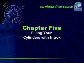 Filling Your
Cylinders with Nitrox
Chapter Five
 