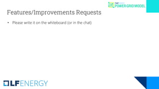 Features/Improvements Requests
• Please write it on the whiteboard (or in the chat)
 