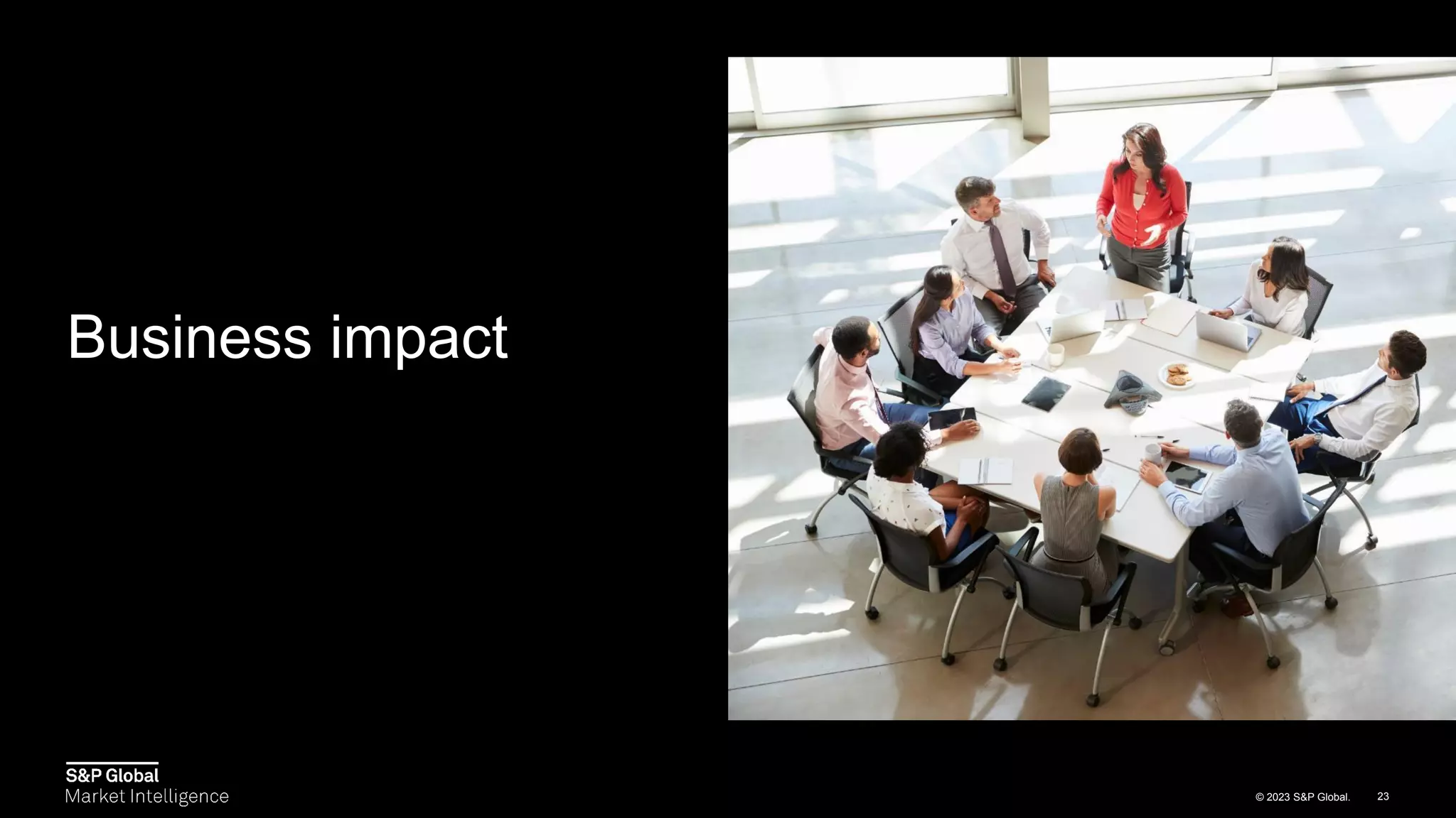 © 2023 S&P Global. 23
Business impact
 