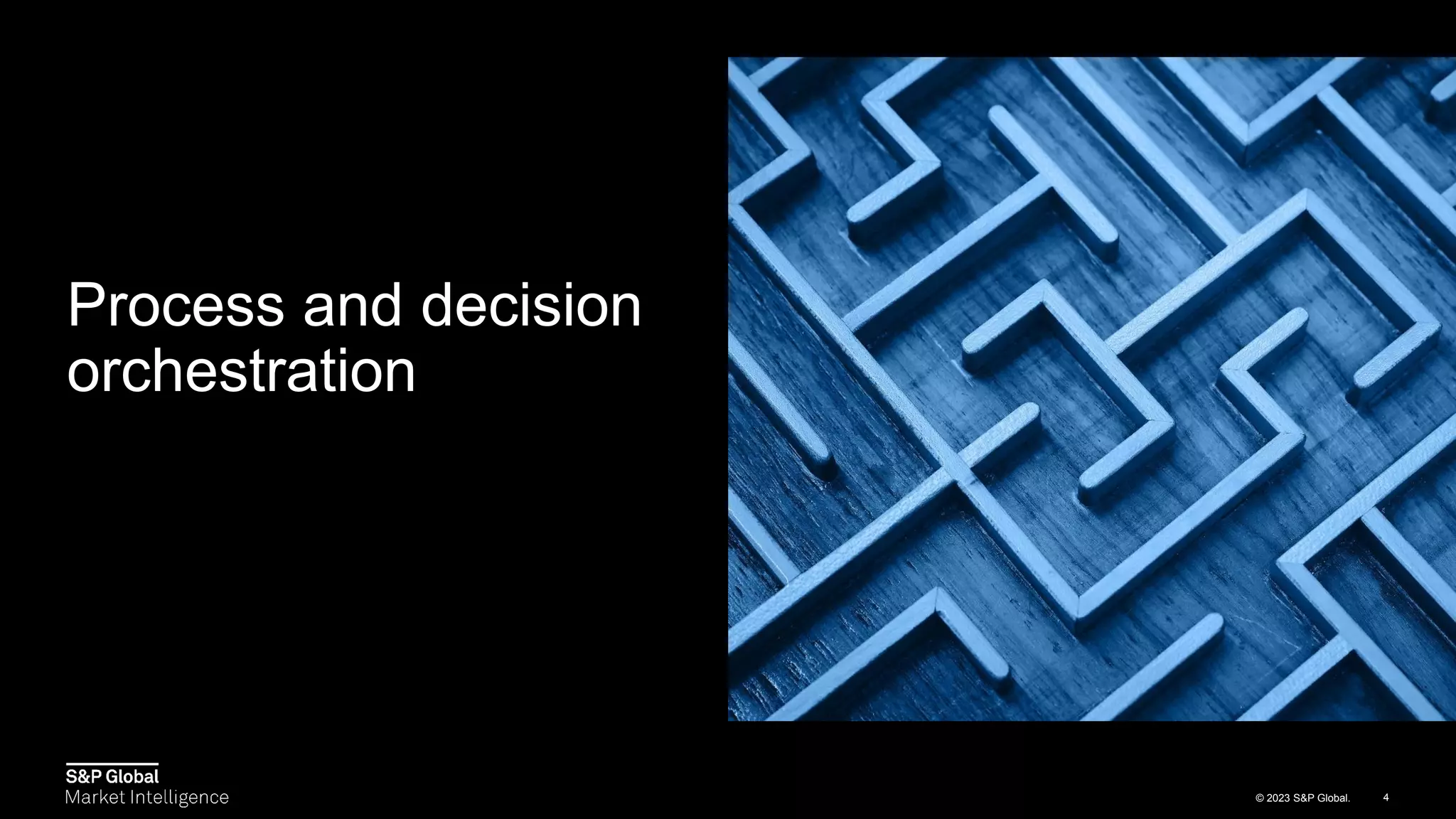 © 2023 S&P Global. 4
Process and decision
orchestration
 
