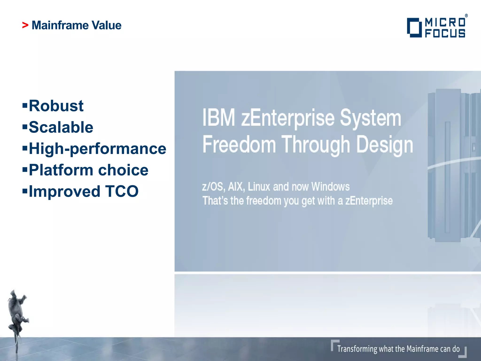 Micro Focus and CSC Gartner PPT