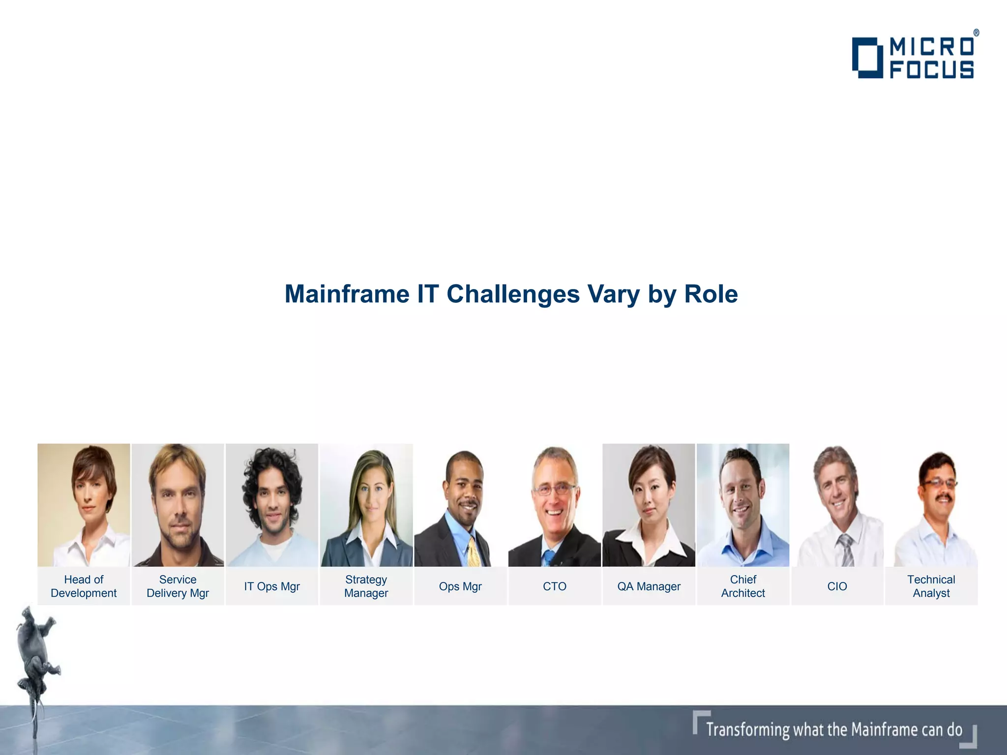Micro Focus and CSC Gartner PPT