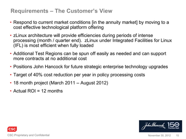 Micro Focus and CSC Gartner PPT