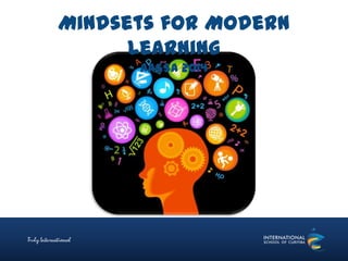 Mindsets for Modern
Learning
AASSA 2014
 