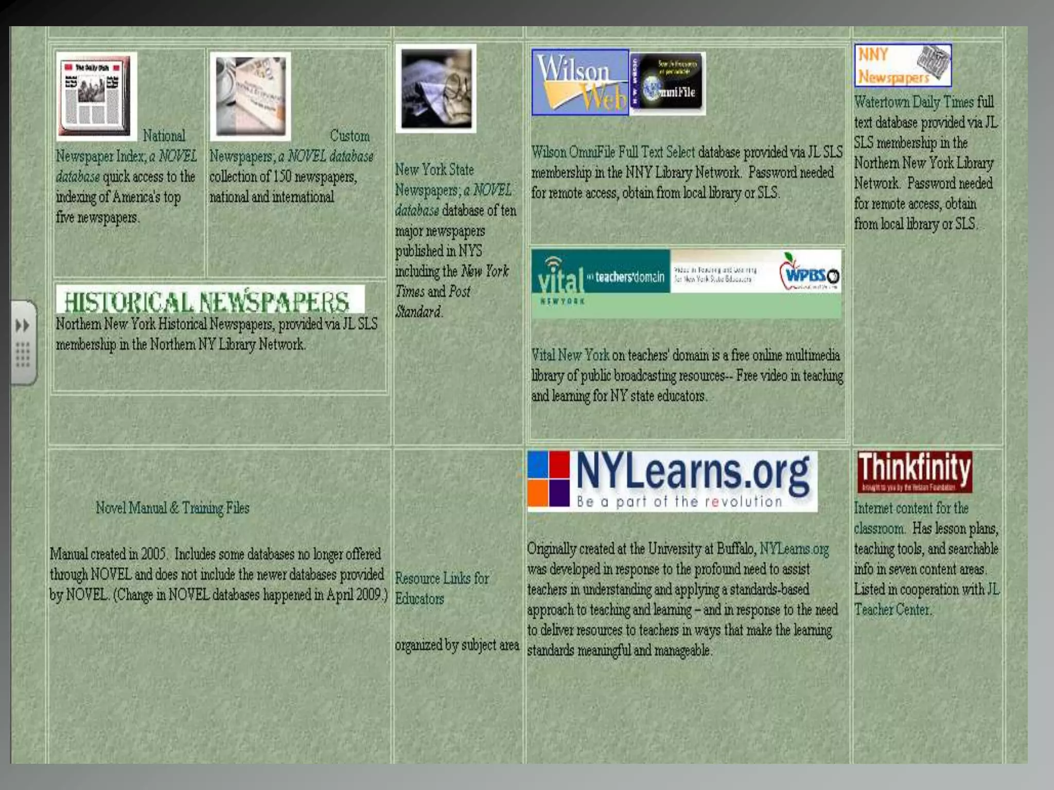 Information SpecialistProviding 24/7 to quality resources, and teaching strategies for finding, assessing and ethically using information.