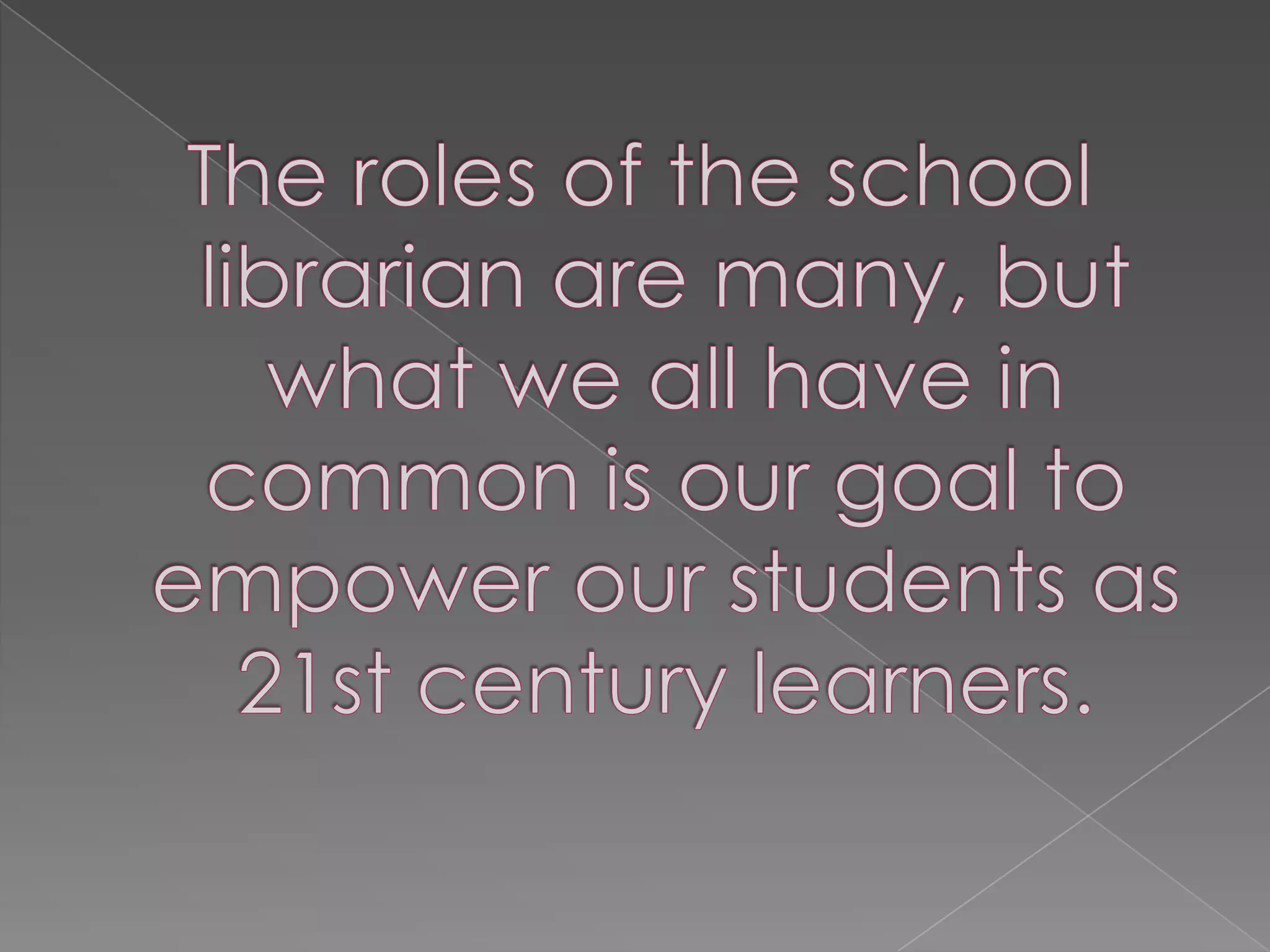 Push information beyond the LMC into the classroom and home