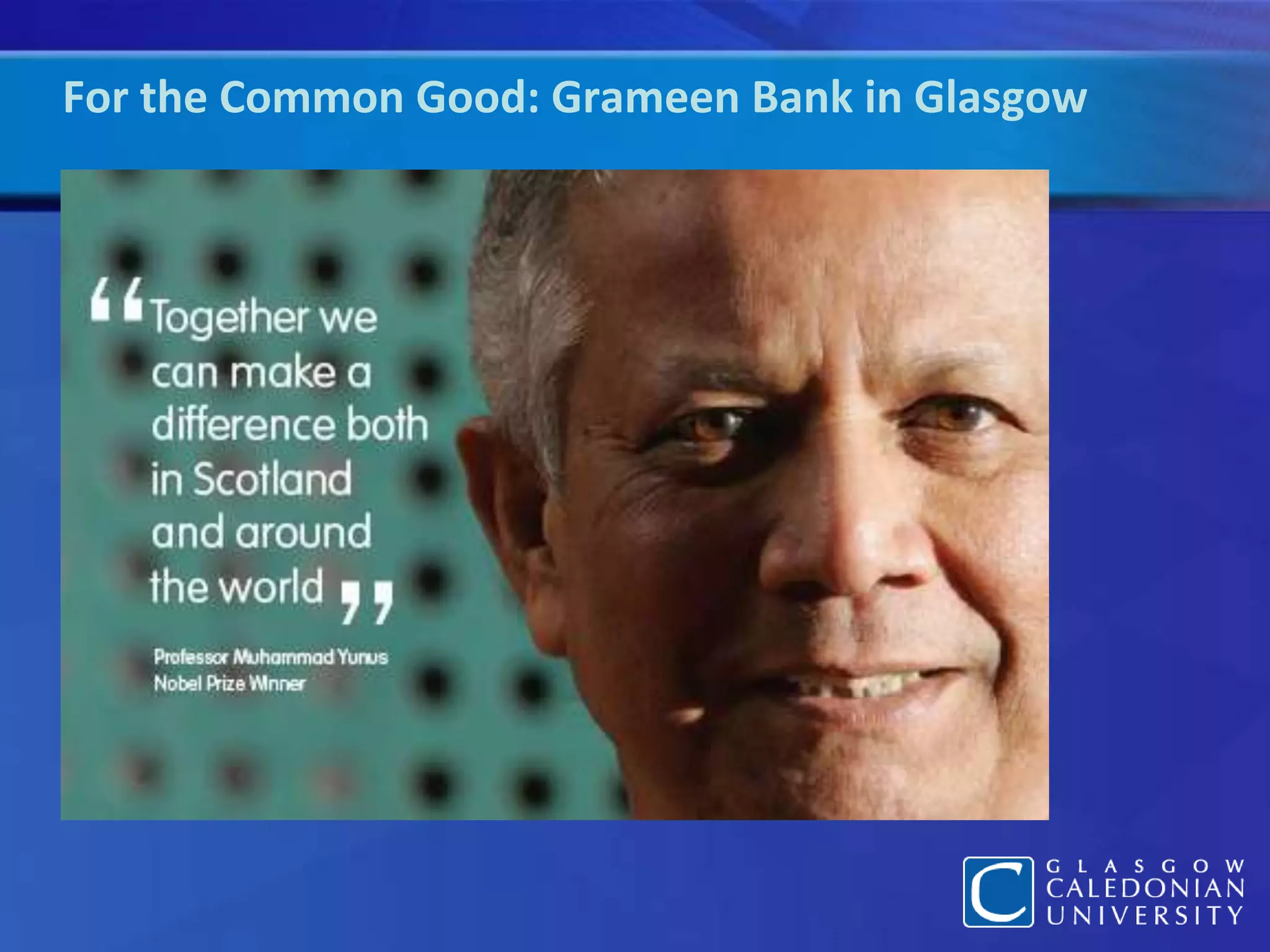 For the Common Good: our local communities