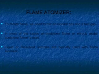 Combined Atomic Absorptoin Spectroscopy | PPT