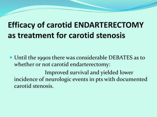 Combined carotid and coronary disease the strategy should be | PPTX