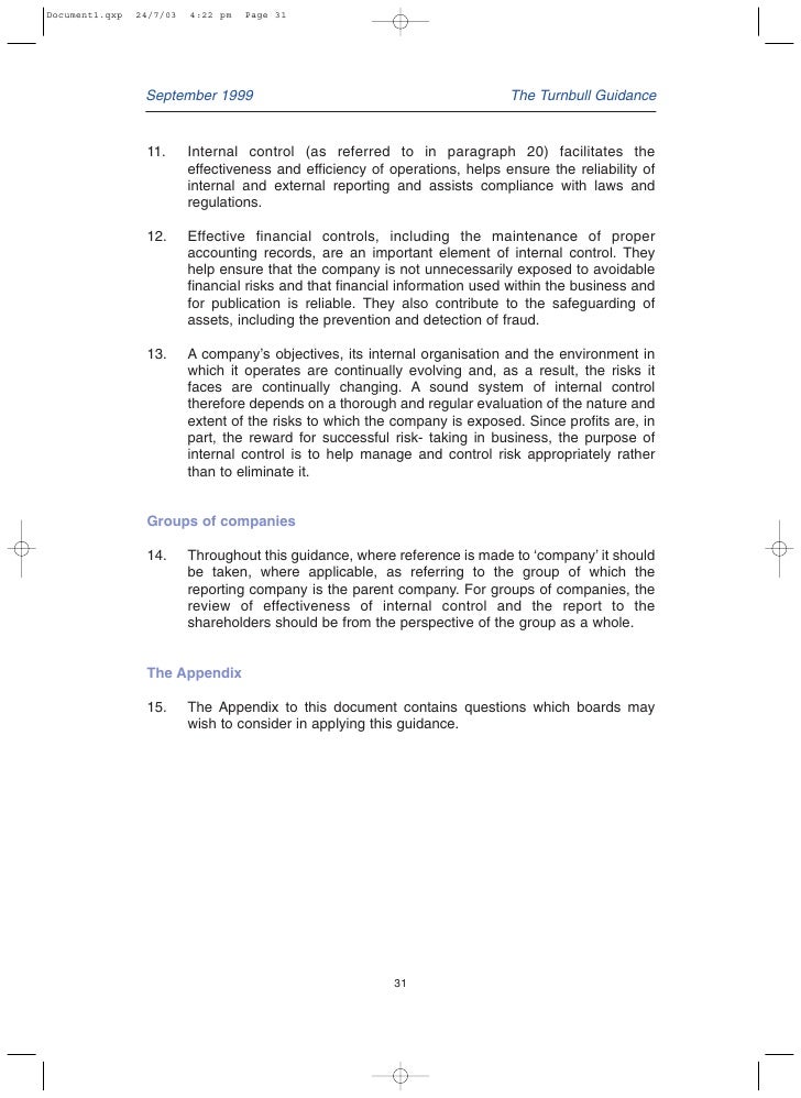 Combined Code Corporate Governance