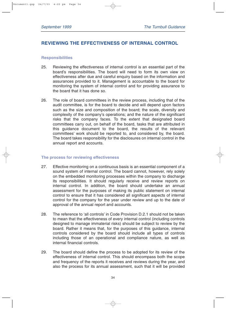 Combined Code Corporate Governance