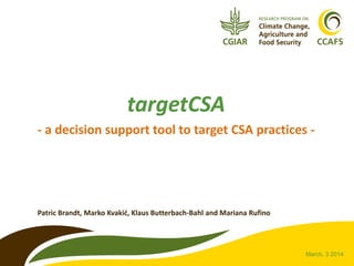 Expert opinions
• Stakeholder preferences on prioritizing:
• Vulnerability indicators
• CSA practices
• Consensus = minimi...