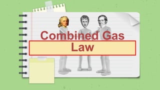 Combined Gas
Law
 
