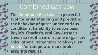 grade 10 :Fourth Quarter lesson 7: Combined Gas Law .pptx