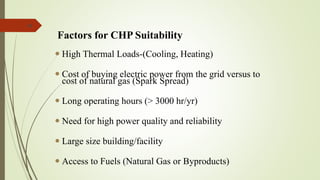 Combined heat power plant (chp) Slide 34