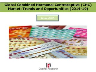 Global Combined Hormonal Contraceptive (CHC)
Market: Trends and Opportunities (2014-19)
January 2015
 