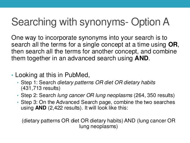 Combined Keyword Searching