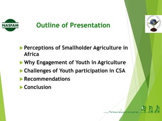 COP 22 Side Event: Youth Engagement in Climate-Smart Agriculture in Africa presentations