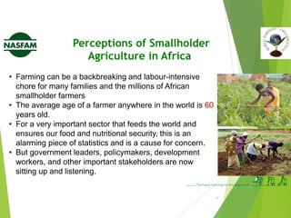 COP 22 Side Event: Youth Engagement in Climate-Smart Agriculture in Africa presentations