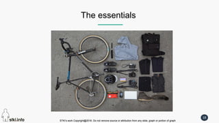 STKI’s work Copyright@2016. Do not remove source or attribution from any slide, graph or portion of graph
18
STKI’s work Copyright@2016. Do not remove source or attribution from any slide, graph or portion of graph
The essentials
 