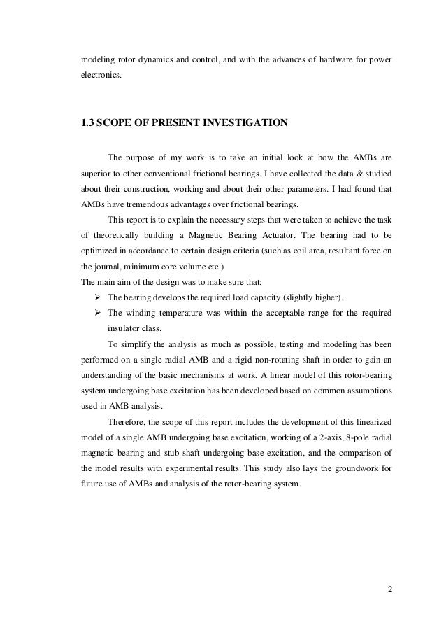 ACTIVE BEARING SEMINAR REPORT