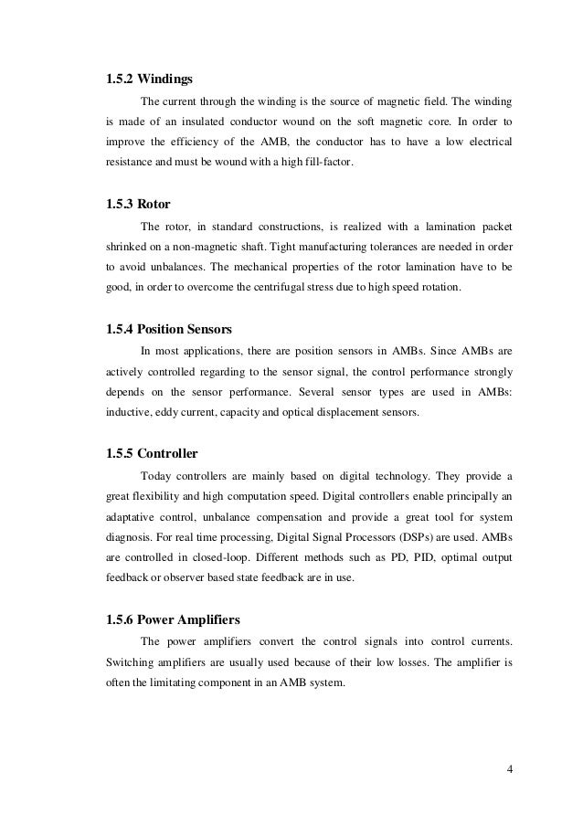 ACTIVE BEARING SEMINAR REPORT